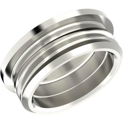 Lapp Blanking Plug, M63, 70mm Hole Diameter, Nickel Plated Brass, 70mm Diameter, Threaded