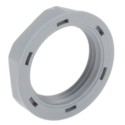 Lapp Grey Flame Retardant, Halogen Free Fibreglass PA Cable Gland Locknut, PG11 Thread, IP68