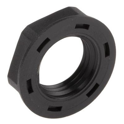 Lapp Black Fibreglass PA Cable Gland Locknut, PG7 Thread, IP68