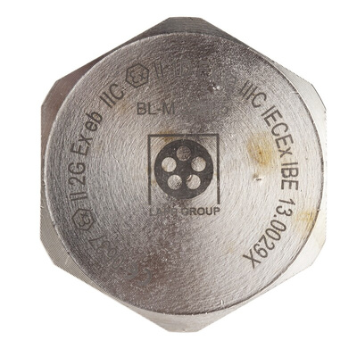 Lapp Blanking Plug, M32, Nickel Plated Brass, 39.6mm Diameter, Threaded