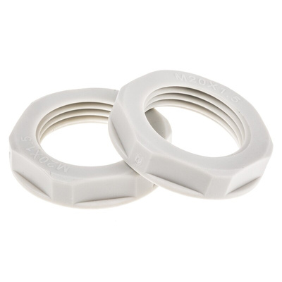 Legrand Grey Fibreglass PA Cable Gland Locknut, M20 Thread, IP55