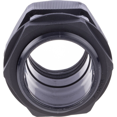 RS PRO Black Nylon Cable Gland, M50 Thread, 30mm Min, 38mm Max, IP68