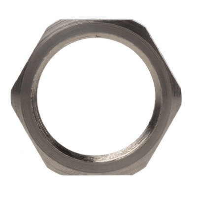 Lapp Silver Stainless Steel Cable Gland Locknut, M16 Thread, IP68