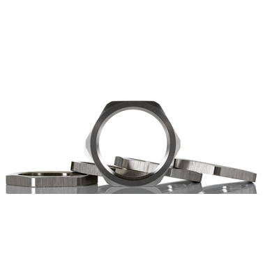Lapp Silver Stainless Steel Cable Gland Locknut, M25 Thread, IP68