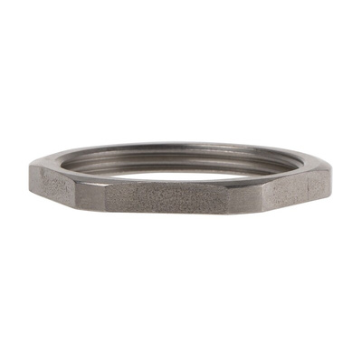 Lapp Silver Stainless Steel Cable Gland Locknut, M32 Thread, IP68