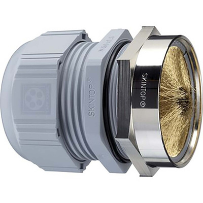 Lapp SKINTOP Series Metallic Nickel Plated Brass Cable Gland Locknut, M20 Thread, 5mm Min