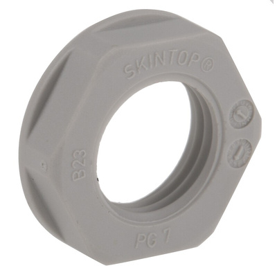Lapp Grey Polyamide Cable Gland Locknut, PG7 Thread