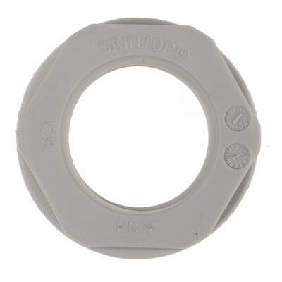 Lapp Grey Polyamide Cable Gland Locknut, PG9 Thread