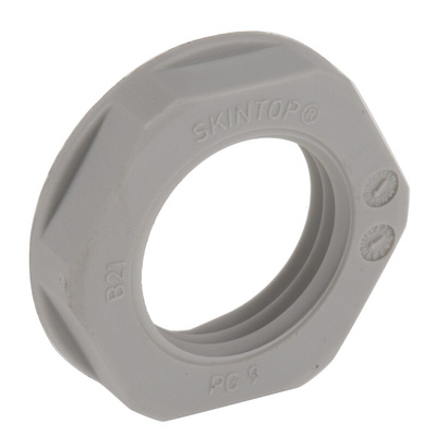 Lapp Grey Polyamide Cable Gland Locknut, PG9 Thread
