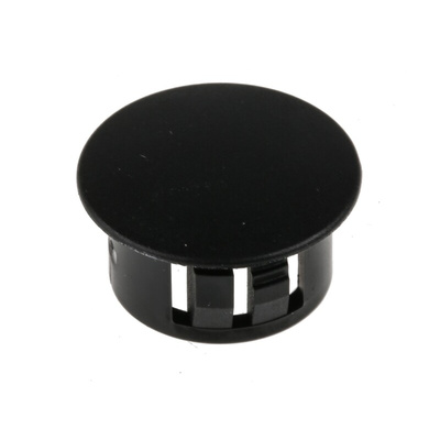 RS PRO Blanking Plug, 15.9mm Hole Diameter, Nylon 66, 19.5mm Diameter, Unthreaded