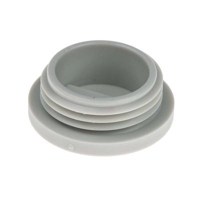 RS PRO Blanking Plug, M20, 19.9mm Hole Diameter, Nylon 66, 24mm Diameter, Threaded