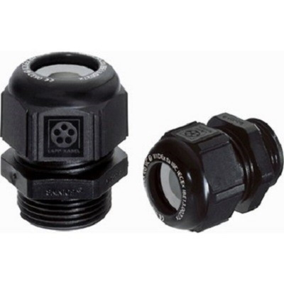 Lapp SKINTOP Series Black Polyamide Cable Gland, M20 Thread, 5mm Min, 10mm Max, IP68