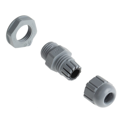 Lapp SKINTOP Series Grey Polyamide Cable Gland, PG7 Thread, 2.5mm Min, 6.5mm Max, IP68