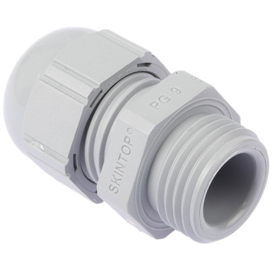 Lapp SKINTOP Series Grey Polyamide Cable Gland, PG9 Thread, 3.5mm Min, 8mm Max, IP68