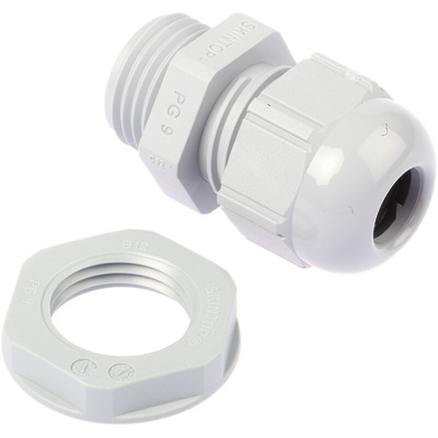 Lapp SKINTOP Series Grey Polyamide Cable Gland, PG9 Thread, 3.5mm Min, 8mm Max, IP68