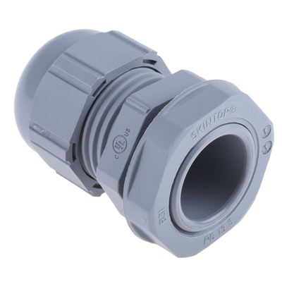Lapp SKINTOP Series Grey Polyamide Cable Gland, PG13.5 Thread, 6mm Min, 12mm Max, IP68