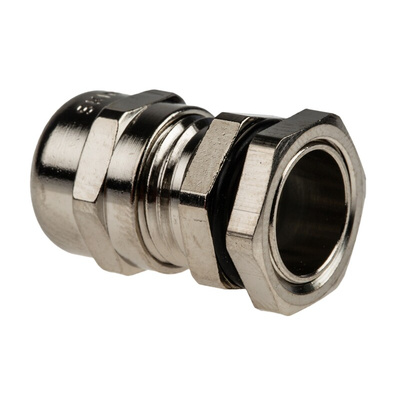Lapp SKINTOP Series Metallic Nickel Plated Brass Cable Gland, PG7 Thread, 2mm Min, 6.5mm Max, IP68
