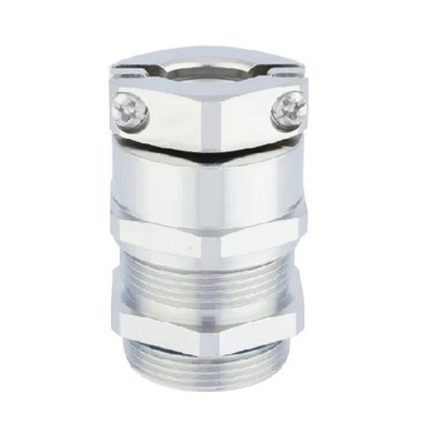 Lapp SKINTOP Series Metallic Nickel Plated Brass Cable Gland, PG11 Thread, 4mm Min, 10mm Max, IP68