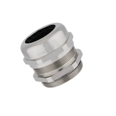 Lapp SKINTOP Series Metallic Nickel Plated Brass Cable Gland, PG16 Thread, 8mm Min, 14mm Max, IP68