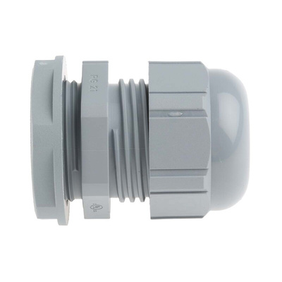Lapp SKINTOP Series Grey Polyamide Cable Gland, PG21 Thread, 13mm Min, 18mm Max, IP68