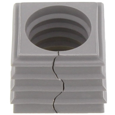 RS PRO Grey TPE Cable Gland Kit, PG13.5 Thread, 14mm Min, 15mm Max, IP66