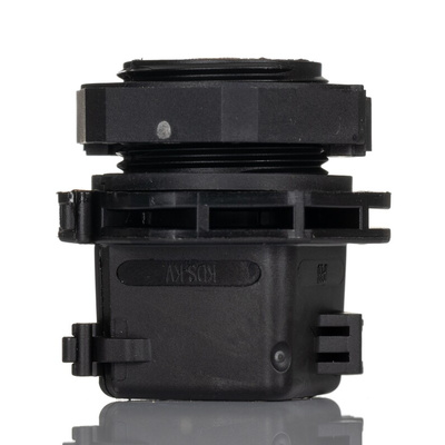RS PRO Black Nylon Cable Gland, M25 Thread, IP66