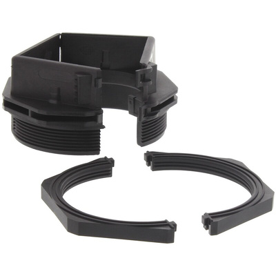 RS PRO Black Nylon Cable Gland Kit, M63 Thread, IP66