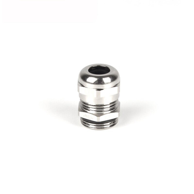 RS PRO Metallic Brass Cable Gland, PG11 Thread, 5mm Min, 10mm Max, IP68