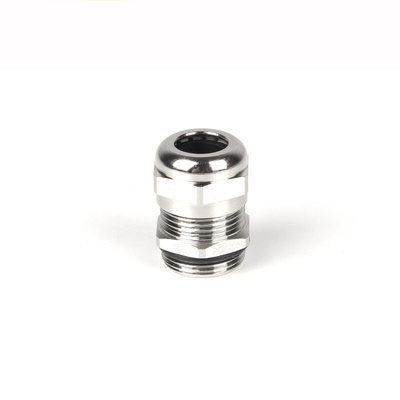 RS PRO Metallic Brass Cable Gland, PG13.5 Thread, 6mm Min, 12mm Max, IP68