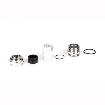 RS PRO Metallic Brass Cable Gland, PG16 Thread, 10mm Min, 14mm Max, IP68