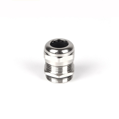 RS PRO Metallic Brass Cable Gland, PG16 Thread, 10mm Min, 14mm Max, IP68