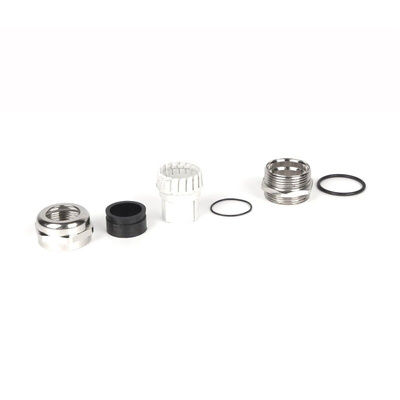 RS PRO Metallic Brass Cable Gland, PG21 Thread, 13mm Min, 18mm Max, IP68