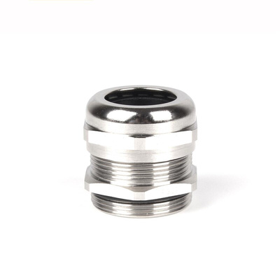RS PRO Metallic Brass Cable Gland, PG29 Thread, 18mm Min, 25mm Max, IP68
