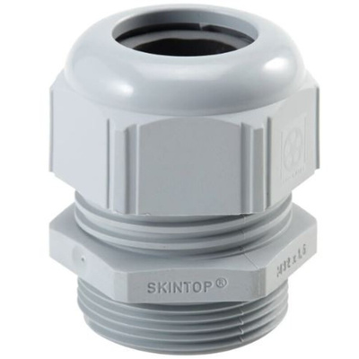 Lapp SKINTOP Series Grey Polyamide Cable Gland, M32 Thread, 9mm Min, 21mm Max, IP66, IP68, IP69K