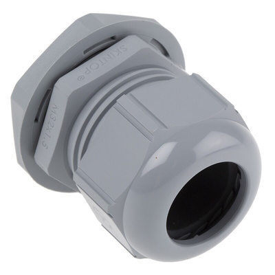 Lapp SKINTOP Series Grey Polyamide Cable Gland, M32 Thread, 9mm Min, 21mm Max, IP66, IP68, IP69K