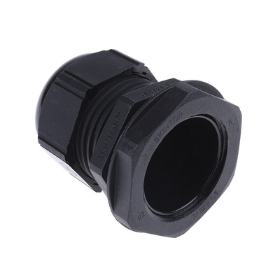 Lapp SKINTOP Series Black Polyamide Cable Gland, M32 Thread, 9mm Min, 21mm Max, IP66, IP68, IP69K