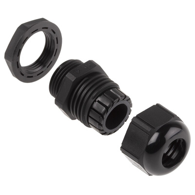 Lapp SKINTOP Series Black Polyamide Cable Gland, M20 Thread, 6mm Min, 13mm Max, IP66, IP68, IP69