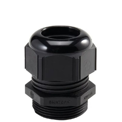 Lapp SKINTOP Series Black Polyamide Cable Gland, M25 Thread, 8mm Min, 17mm Max, IP66, IP68, IP69