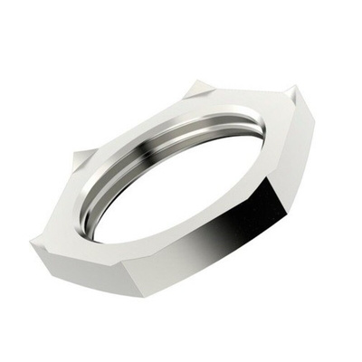 Lapp SKINTOP Series Metallic Nickel Plated Brass Cable Gland, M32 Thread, 11mm Min, 21mm Max, IP68