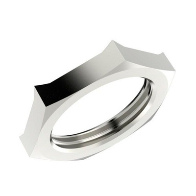 Lapp SKINTOP Series Metallic Nickel Plated Brass Cable Gland, M32 Thread, 11mm Min, 21mm Max, IP68
