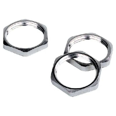 Lapp SKINTOP Series Metallic Nickel Plated Brass Cable Gland, M32 Thread, 11mm Min, 21mm Max, IP68, IP69