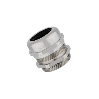Lapp SKINTOP Series Metallic Nickel Plated Brass Cable Gland, M40 Thread, 19mm Min, 28mm Max, IP68