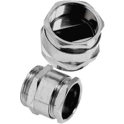 Lapp SKINTOP Series Nickel Plated Brass Cable Gland Kit, M20 Thread, 7mm Min, 13mm Max, IP68