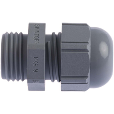 Lapp SKINTOP Series Grey Polyamide Cable Gland, PG9 Thread, 3.5mm Min, 8mm Max, IP68