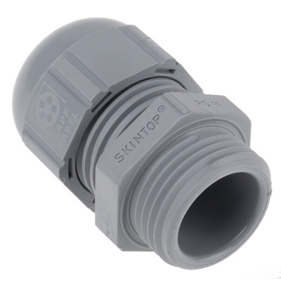 Lapp SKINTOP Series Grey Polyamide Cable Gland, PG11 Thread, 4mm Min, 10mm Max, IP68