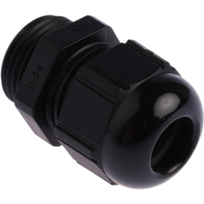 Lapp SKINTOP Series Black Polyamide Cable Gland, PG11 Thread, 4mm Min, 10mm Max, IP68