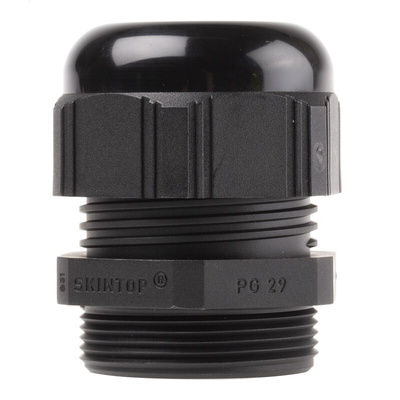 Lapp SKINTOP Series Black Polyamide Cable Gland, PG29 Thread, 14mm Min, 25mm Max, IP68