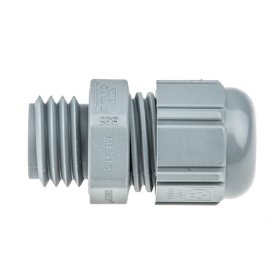 Lapp SKINTOP Series Grey Polyamide Cable Gland, M12 Thread, 3.5mm Min, 7mm Max, IP66, IP68, IP69K