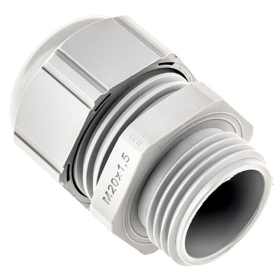 Lapp SKINTOP Series Grey Polyamide Cable Gland, M20 Thread, 7mm Min, 13mm Max, IP66, IP68, IP69K