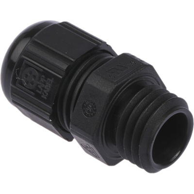 Lapp SKINTOP Series Black Polyamide Cable Gland, M12 Thread, 3.5mm Min, 7mm Max, IP66, IP68, IP69K